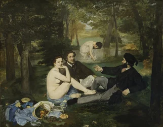 Das Frühstück im Grünen, 1863