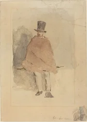 Der Mann mit dem hohen Hut, 1858-1859