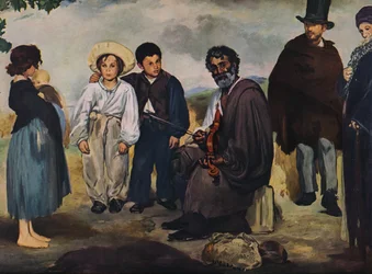 Der alte Musiker, 1862