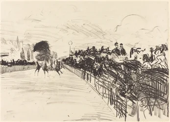 Die Rennen Les courses, 1865