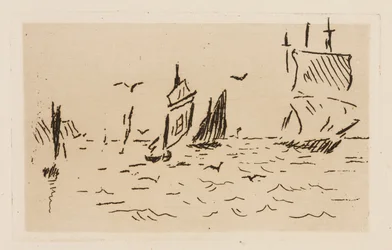 Das Meer, Tafel 7 aus Le Fleuve