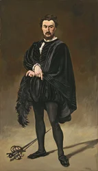 Der Tragödienschauspieler (Rouviere als Hamlet)