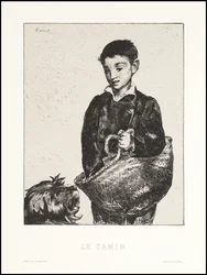 Der Straßenjunge, 1862