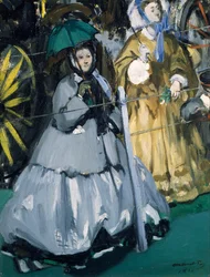 Frauen bei den Rennen