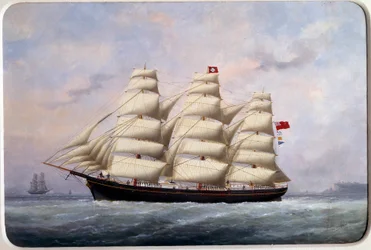 Das Segelboot William Lawrence