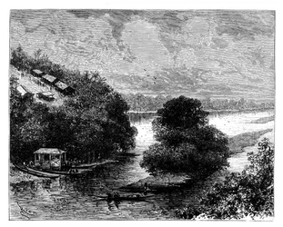 LOgooue, Kongo, Afrika, 19. Jahrhundert