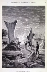 Die Mitternachtssonne in „Die Kinder des Kapitän Grant“ von Jules Verne