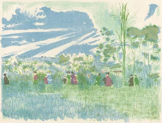 Querfeldein A travers champs, 1897-1898 veröffentlicht 1899