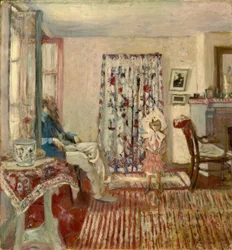 K.-X. Roussel und Tochter