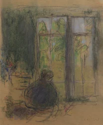 Madame Vuillard am Fenster, 1915