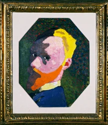 Achteckiges Selbstporträt, 1890