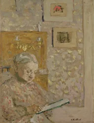 Porträt von Madame Vuillard, der Mutter des Künstlers, um 1910