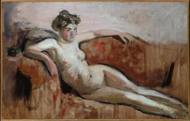Liegender Akt, c.1919-20