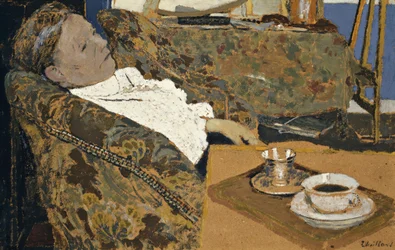 Die Mutter des Künstlers ruht sich aus, ca. 1897