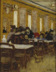 Das kleine Restaurant, ca. 1900-1901