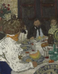 Das Mittagessen, ca. 1895