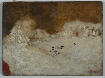 Junge Frau im Bett, 1894