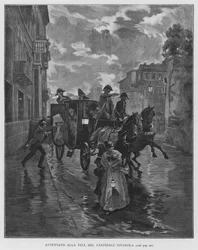 Attentat auf das Leben von Kardinal Rivarola