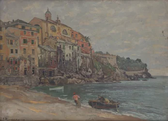 Italienische Stadt am Meer