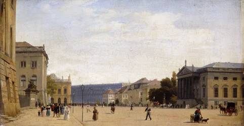 Unter den Linden, Berlin, 1836