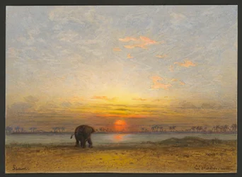 Sonnenuntergang in Siam