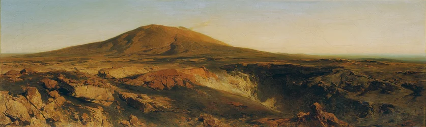 Der Gipfel des Ätna 1878