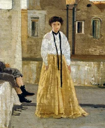 Die Terrasse (Detail)