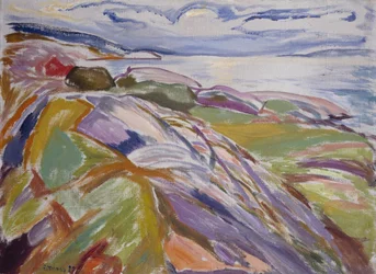 Küstenlandschaft, Hvitsten