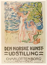 Edvard Munch: "Den Norske Kunst-Udstilling, Charlottenborg"