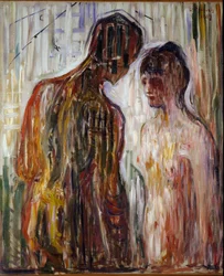 Liebe und Psyche Gemälde von Edvard Munch (1863-1944).