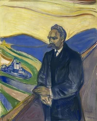 Porträt von Friedrich Nietzsche