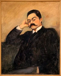Porträt von Thor Lutken (1863-1913) - Gemälde von Edvard Munch (1863-1944), Öl auf Leinwand