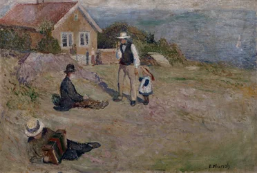 Sonniger Tag in Åsgårdstrand
