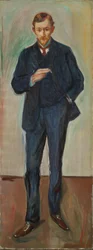 Der Franzose Marcel Archinard, um 1904