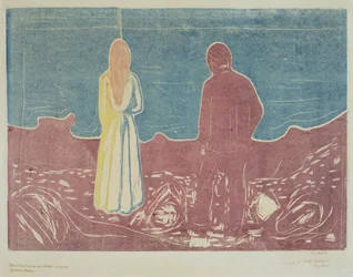Zwei Menschen, 1899 (Die Einsamen)