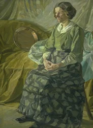Emma Weie, die Schwester des Künstlers
