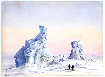Ein Eisberg vor Kap Evans, 1.-11. September 1911