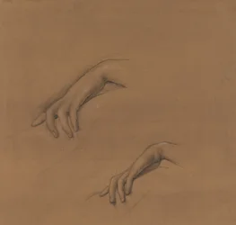 Studien für eine Hand in The Godhead Fires