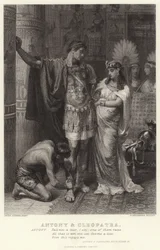 Antonius und Cleopatra, Antonius und Cleopatra, Akt III, Szene IX