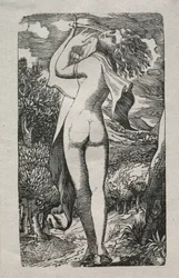 Bacchantin oder Der Spieler auf der Lyra, 1829