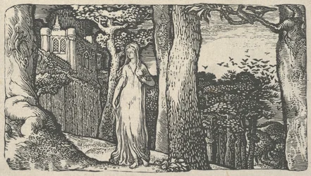Dame mit den Türmen, 1829