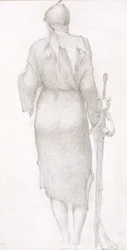 Figurenstudie Arthur in Avalon