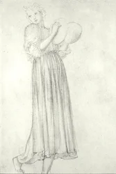 Mädchen mit Zimbeln