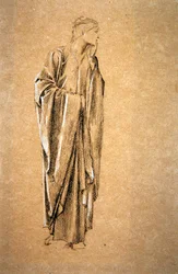 Studie für Danae, ca. 1885