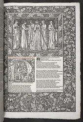 Die Werke von Geoffrey Chaucer, neu gedruckt mit Bildern von Sir Edward Burne-Jones