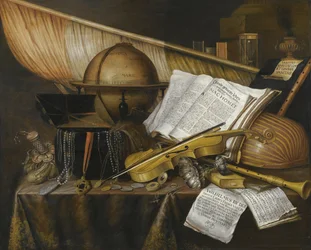 Vanitas-Stillleben, 1632