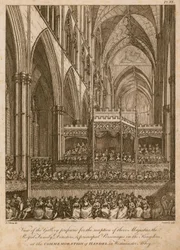 Gedenkfeier für Händel, Westminster Abbey, London