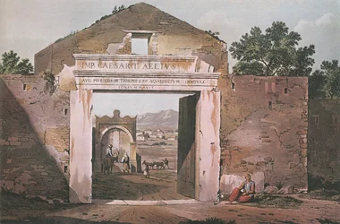 Eingang nach Athen