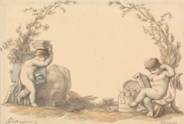 Allegorie des Zeichnens