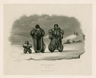 Gruppe von Eskimos, Igloolik